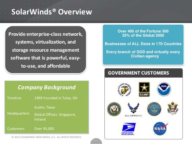 orion solarwinds training supplier