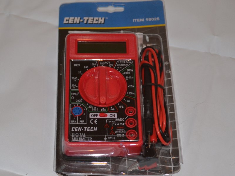 Cen tech digital multimeter manual 95683